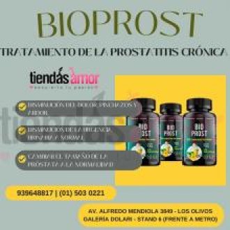 Bio Prost REVOLUCIÓN EN EL TRATAMIENTO DE LA PROSTATITIS CRÓNICA